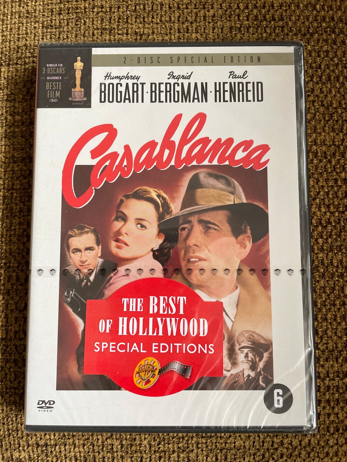 Casablanca - 2-Disc Special Edition dvd (Nieuw in verpakking, Alle leeftijden, Nederlands, Nieuw in verpakking, Engels