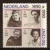 Nederland NVPH nr 1455 postfris Oranjevrouwen 1990, Postzegels en Munten, Postzegels | Nederland, Ophalen of Verzenden, Na 1940