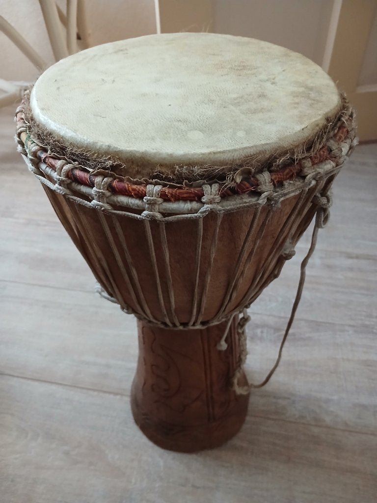 Djembe, Muziek en Instrumenten, Percussie, Ophalen, Gebruikt, Trommel