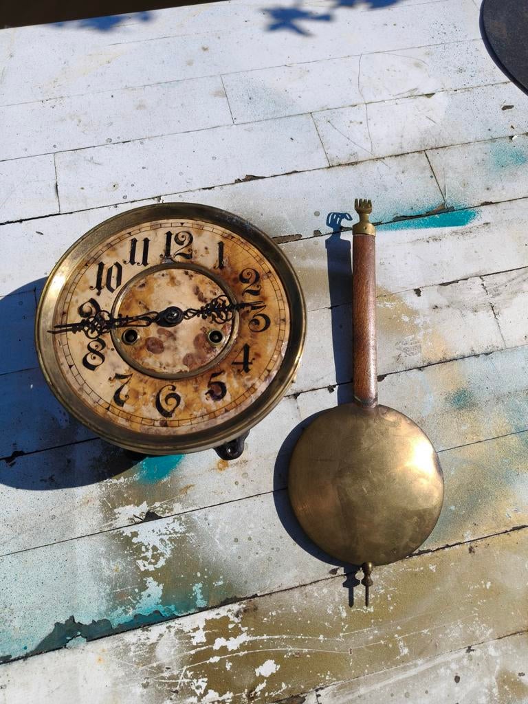 Te koop uur werk, Antiek en Kunst, Antiek | Klokken, Ophalen