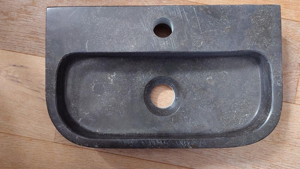 Compacte fontein voor toilet - 38x22,5 cm, Ophalen of Verzenden, Nieuw, Steen, Toilet