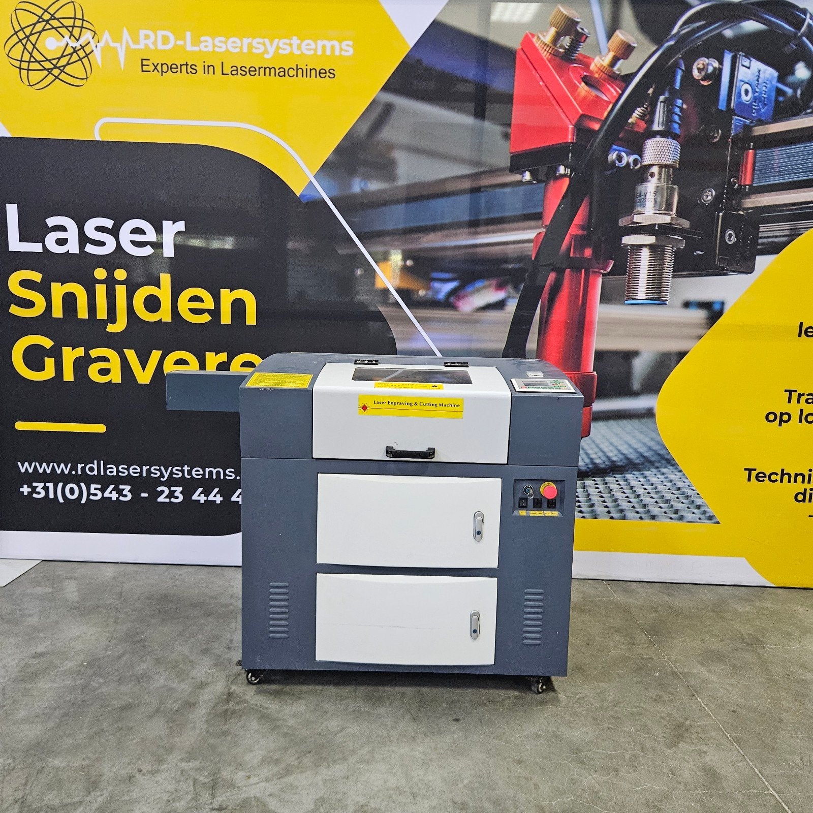 Lasermachine Metaquip 30x50 90 watt, Ophalen of Verzenden