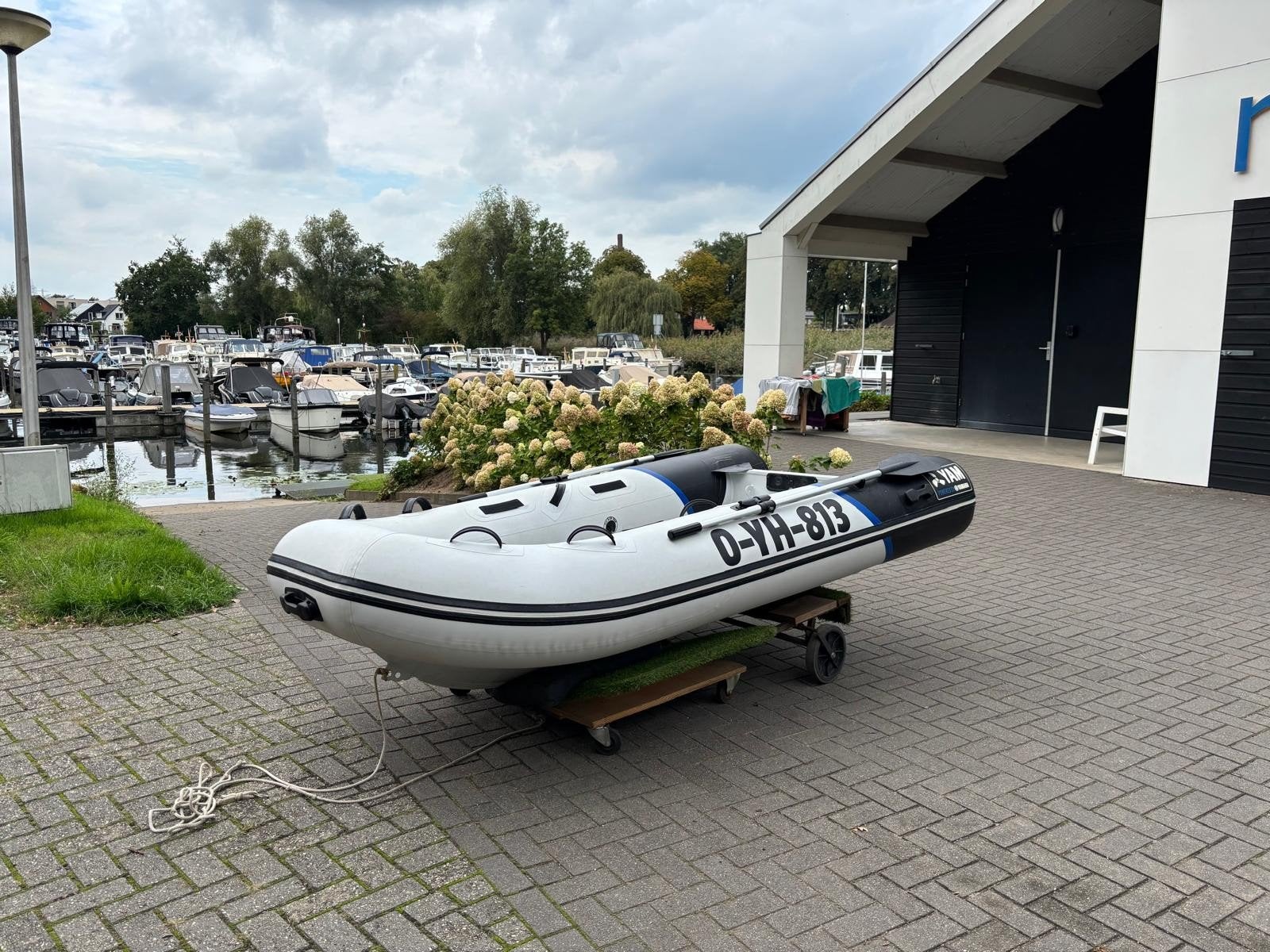 Yamaha YAM 310 TAF RIB rubberboot., Watersport en Boten, Ophalen, Zo goed als nieuw, Aluminium, Yam