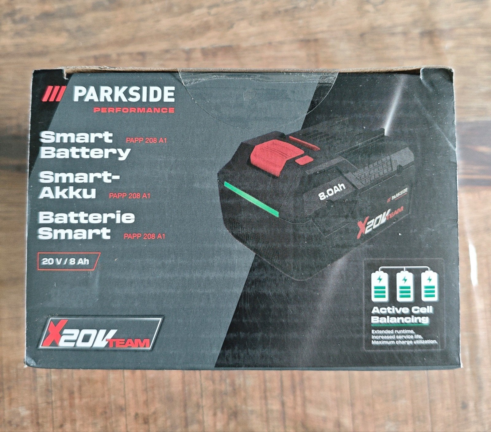 Parkside Smart Accu 20V 8Ah | PAPP 208 A1 - Nieuw, Ophalen, Nieuw, Overige merken, Overige typen
