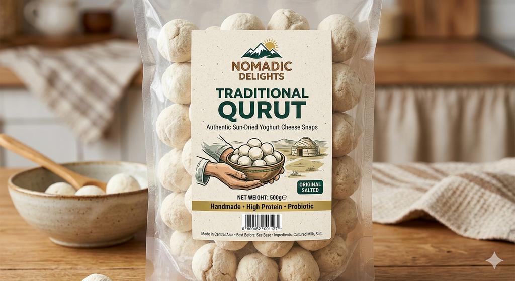 Traditional Qurut قروت – High-Protein Dried Yogurt Snacks, Verzenden, Snacks