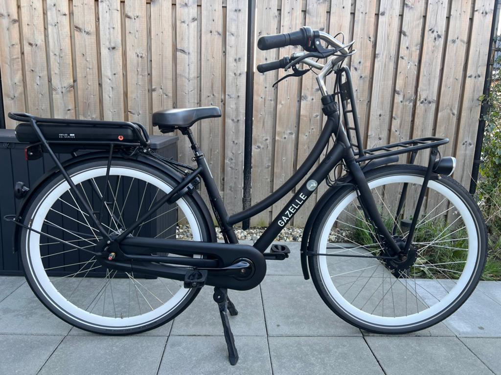 Gazelle PuurNL Zeer Nette Staat, Ophalen, Zo goed als nieuw, Minder dan 47 cm, 50 km per accu of meer