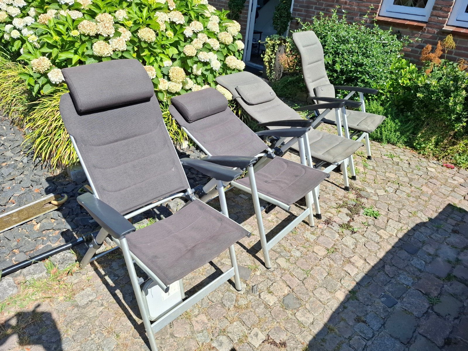 Campingstoelen - Set van 4, Ophalen of Verzenden, Gebruikt, Campingstoel