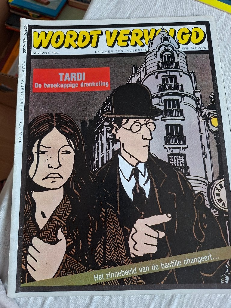 wordt vervolgd nummer 46, Boeken, Eén stripboek, Ophalen of Verzenden, Zo goed als nieuw