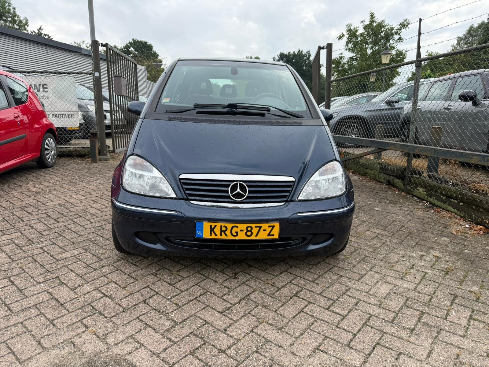 Mercedes-Benz A-Klasse 1.6 A160 Lang AUT 2001 Blauw, 4 cilinders, 102 pk, Bedrijf, Parkeersensor