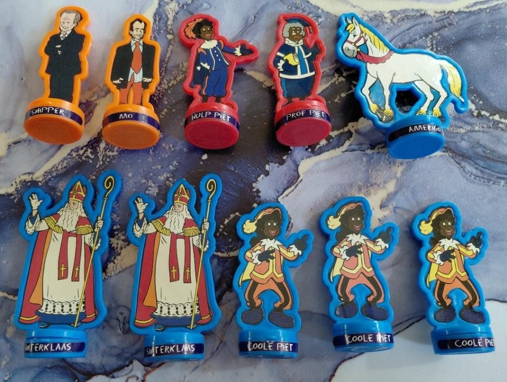 sinterklaas stempels, Ophalen of Verzenden, Gebruikt