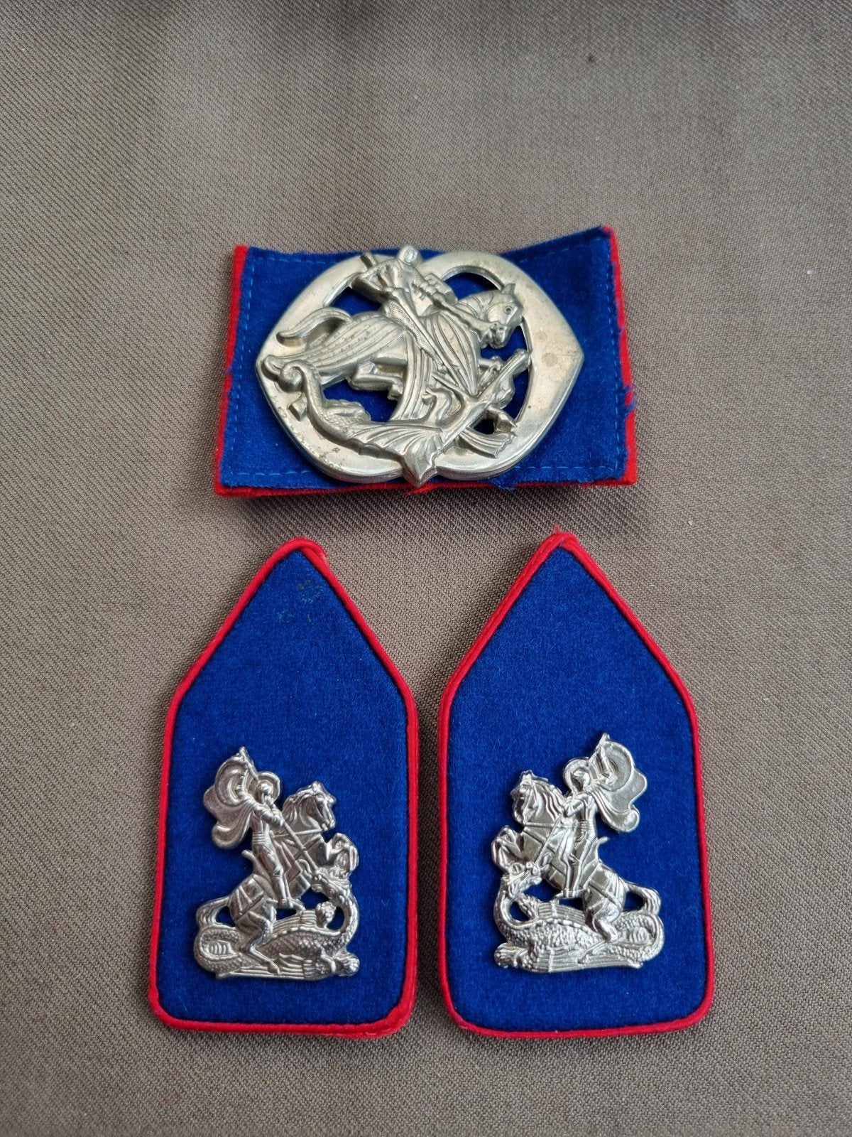 setje Huzaren prins Alexander (oogjes), Ophalen of Verzenden, Landmacht, Nederland, Embleem of Badge