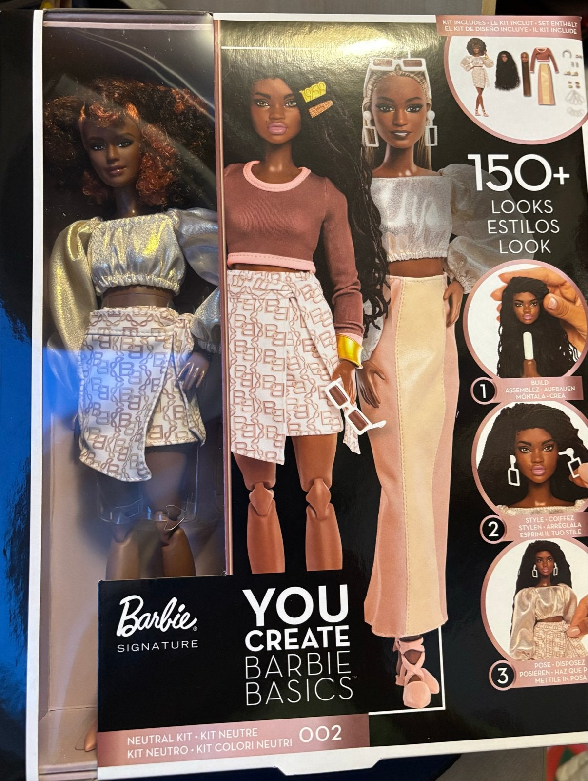 Barbie Signature You Create Barbie Basics Kit 002 NRFB, Ophalen of Verzenden, Zo goed als nieuw, Fashion Doll