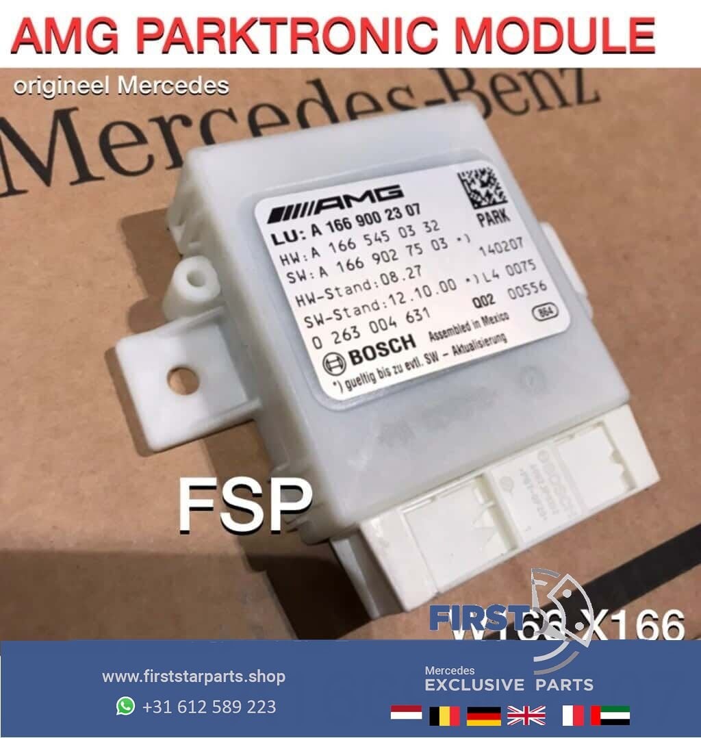 A1669002307 W166 ML GLE X166 GL AMG PARK TRONIC MODULE Merce, Gebruikt, -, Ophalen of Verzenden, -