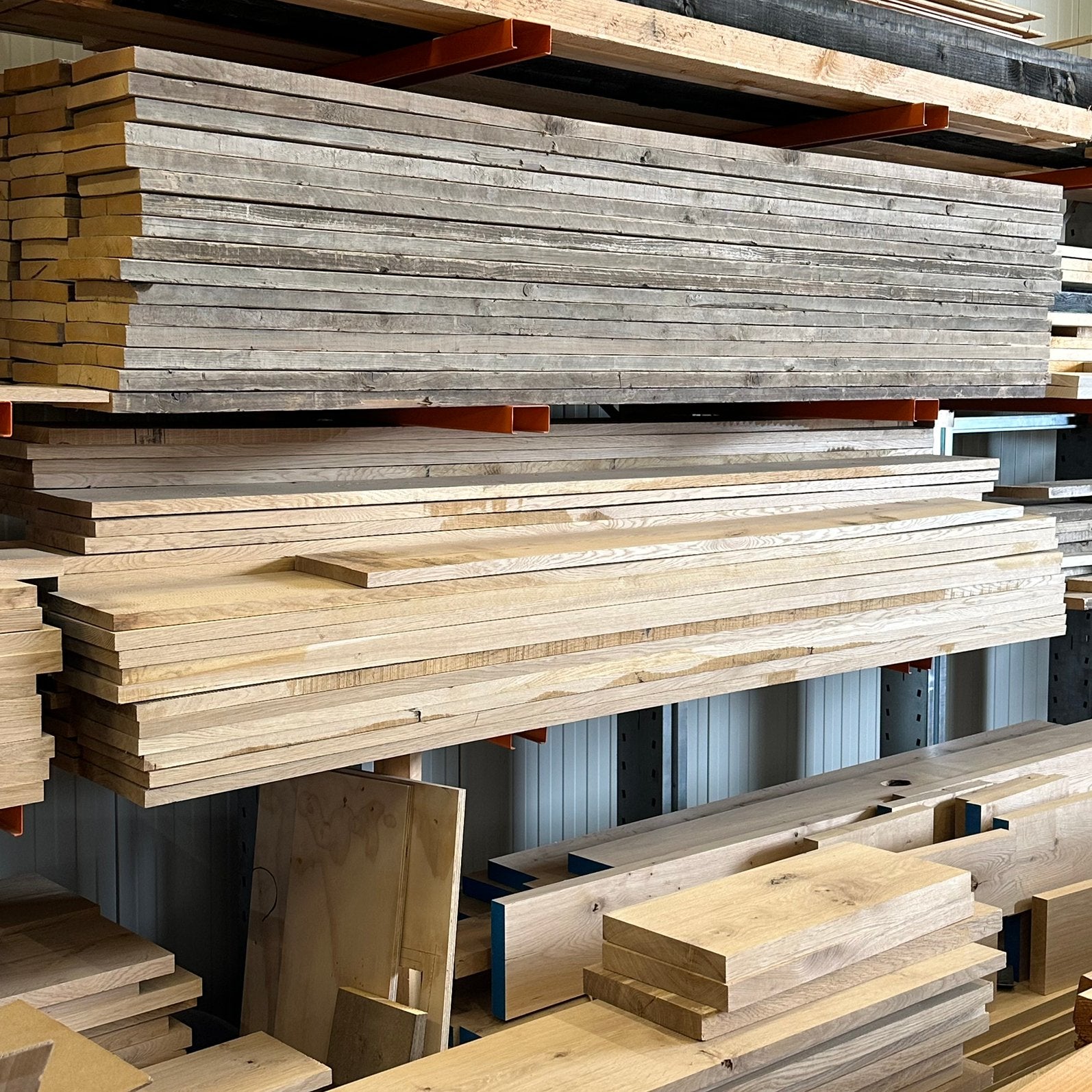 100x Massief eiken planken A/B – 250 x 20,5 x 2,6 cm, Hoekeindseweg 167a, Ophalen of Verzenden, Maisondam@hotmail.com, Hout
