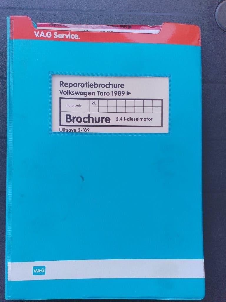 Volkswagen Taro dealer werkplaatsboek 2.4 diesel motor 2L, Ophalen of Verzenden, Gelezen, Volkswagen