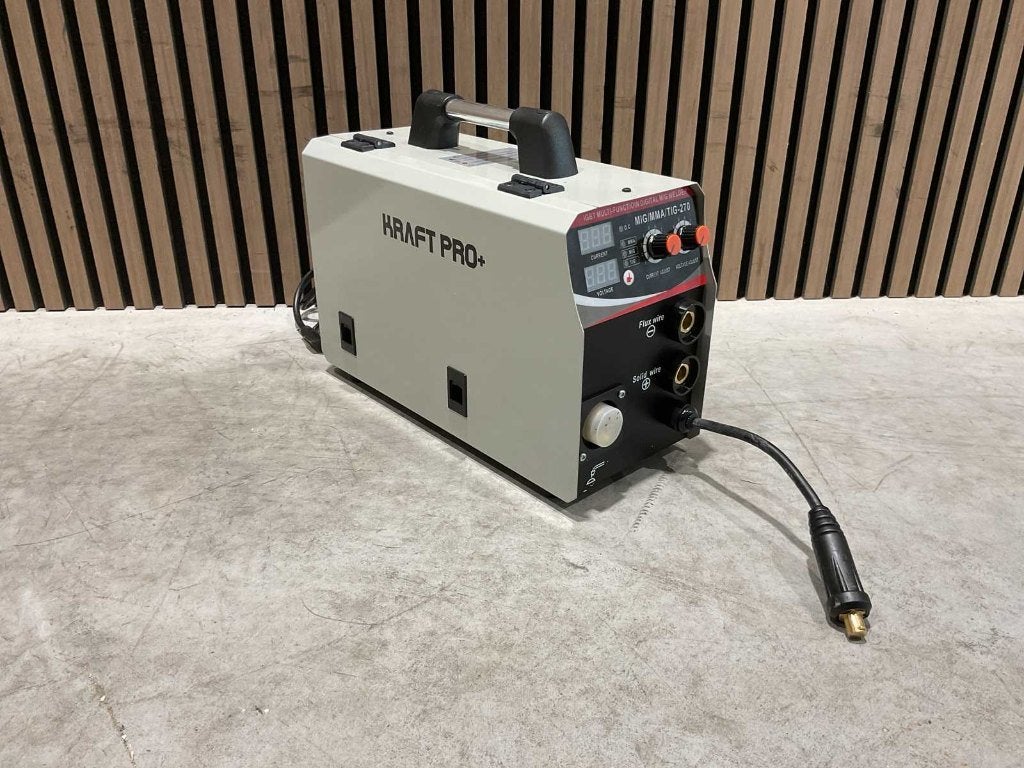 Kraft pro+ MIG/MMA/TIG-270 Lasmachine‼️, Ophalen, Nieuw, 250 ampère of meer, Tig