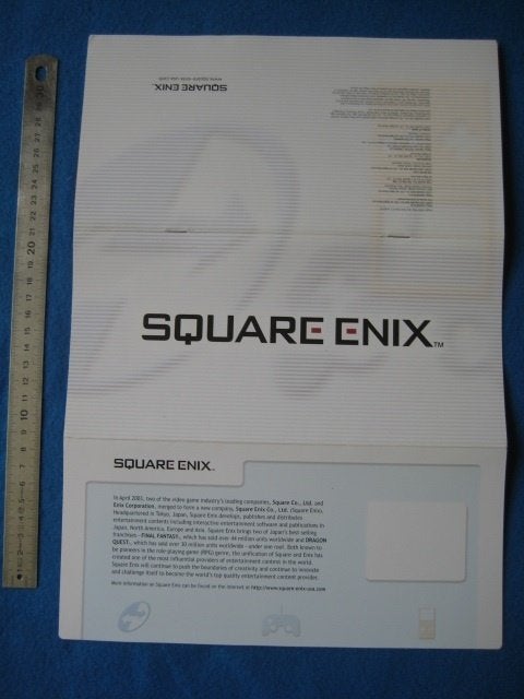 Squaresoft Square-Enix promo Xenogears, Mana, Eve, CHocobo, 1 speler, Ophalen of Verzenden, Zo goed als nieuw, Role Playing Game (Rpg)