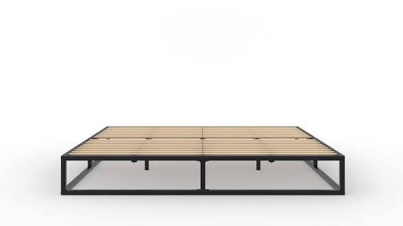 Emma original metalen bed 180x200, Ophalen, Zwart, Tweepersoons, Zo goed als nieuw