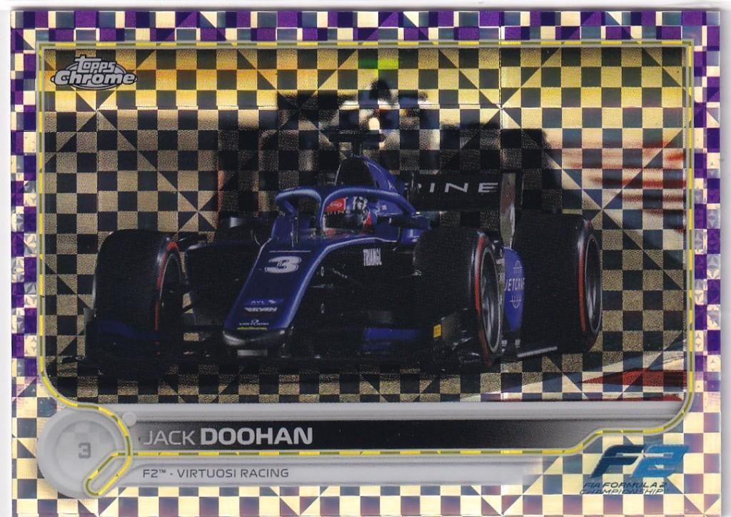 Jack Doohan Purple Checker Refractor #131 /199