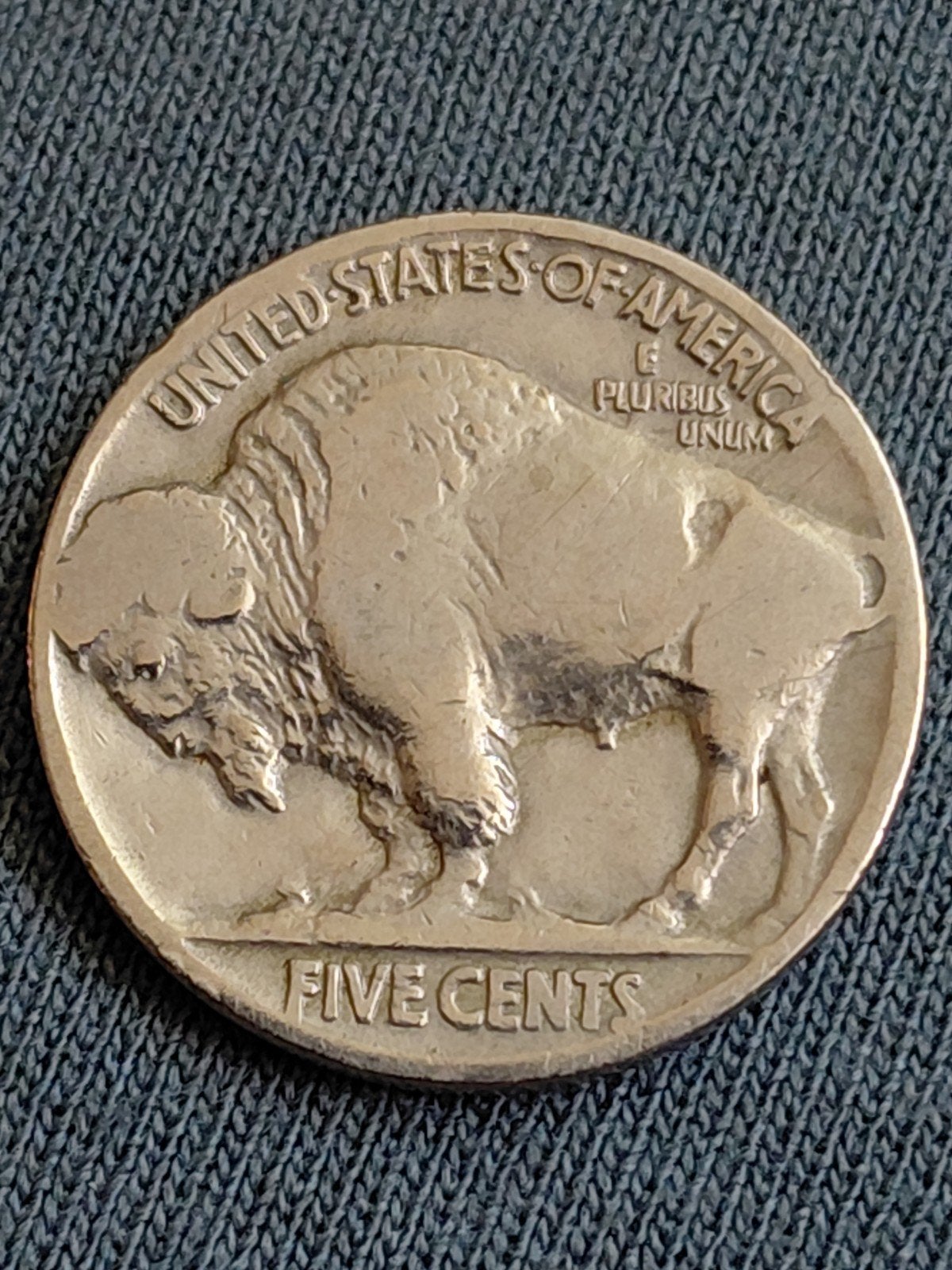 Amerika 5 Cent "Buffalo Nickel" 1928 Pr+, Verzenden, Noord-Amerika, Losse munt