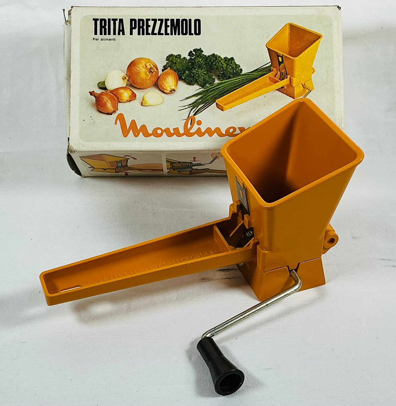 Moulinex 443 Mouli Vintage kruidenmolen ALS NIEUW, Ophalen of Verzenden, Huis en Inrichting