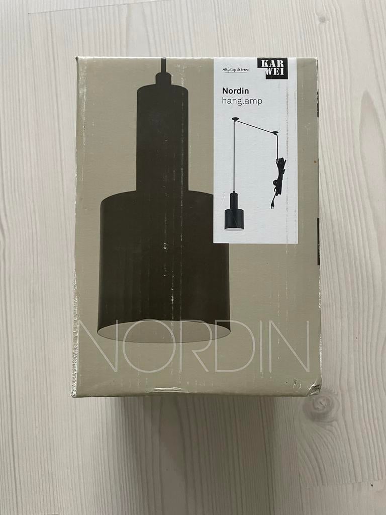 Karwei Nordin hanglamp - Nieuw in doos, Ophalen, Nieuw, Metaal, 75 cm of meer