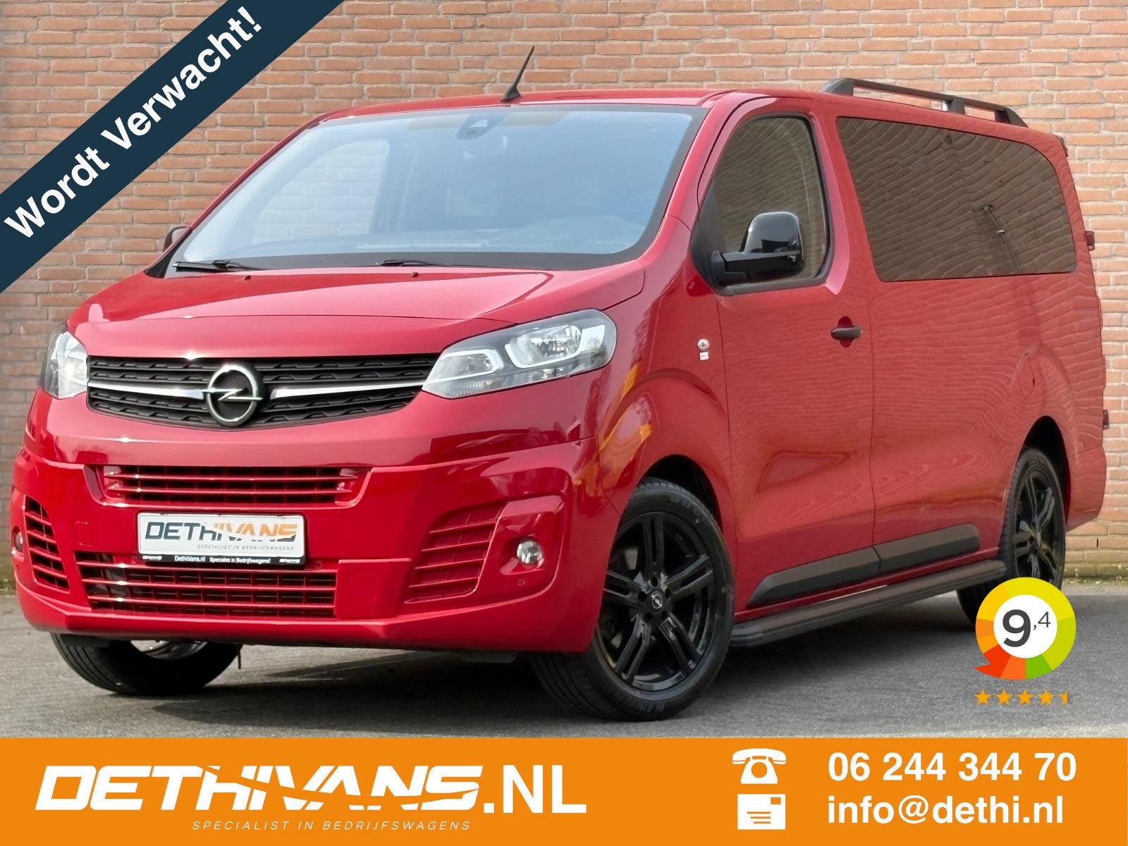 Opel Vivaro 2.0CDTI 180PK Aut. L3 Edition / Carplay / Camera, Huisgarantie, 4 cilinders, Met garantie (alle), Bedrijf