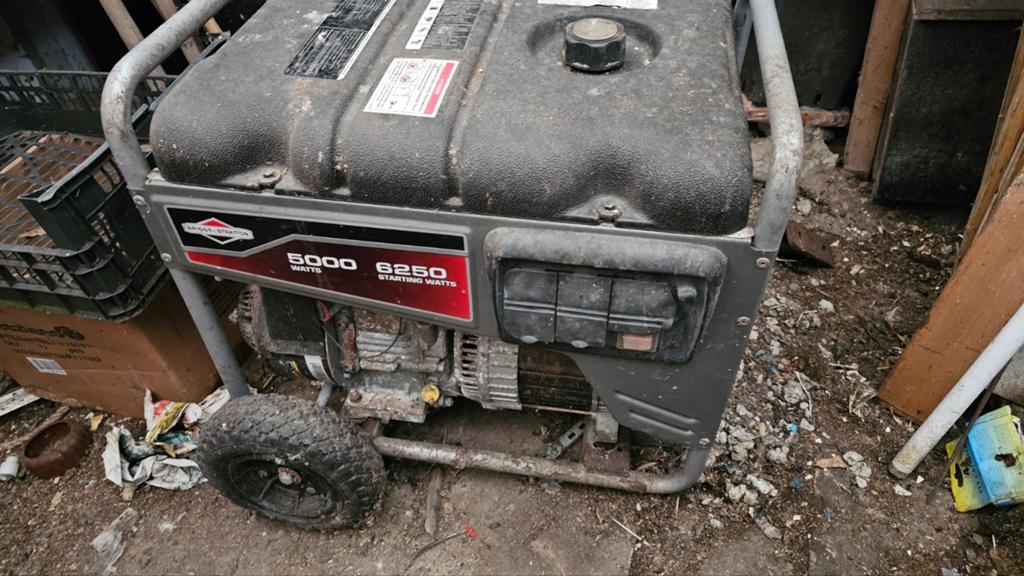 2 x Briggs en Stratton motor, Ophalen