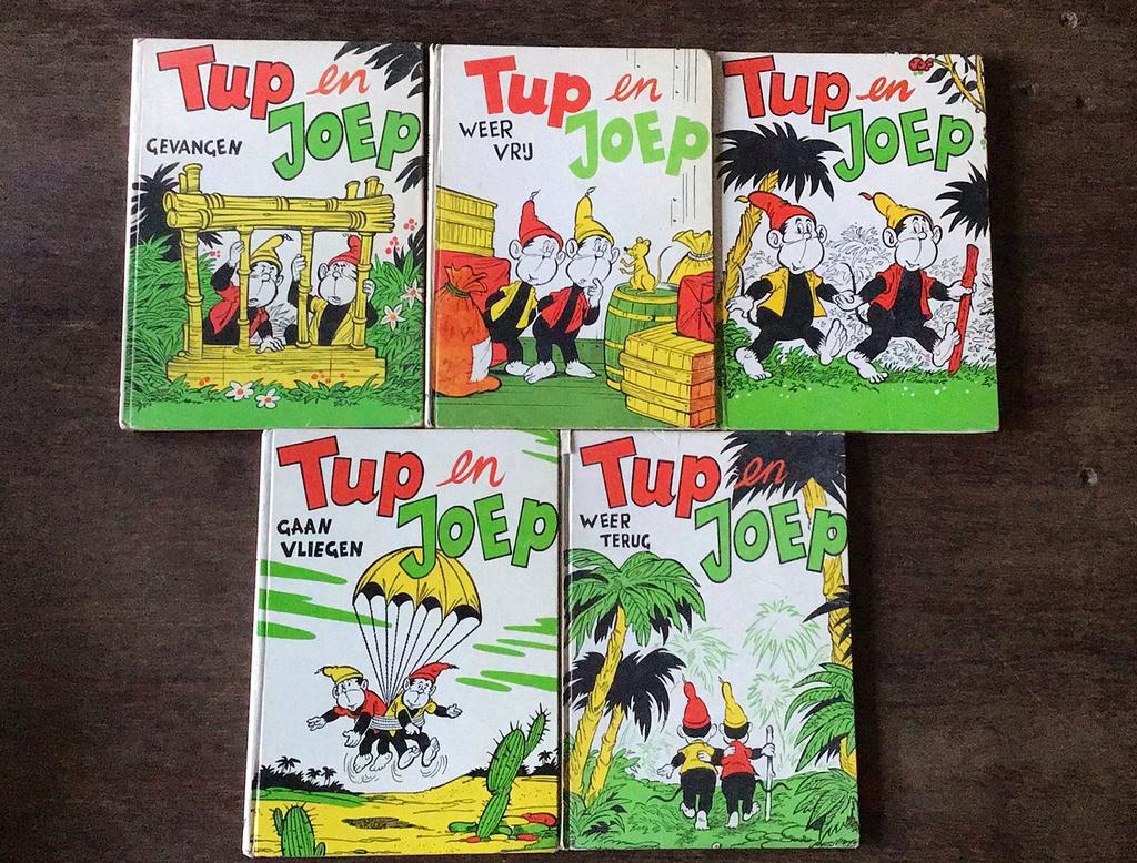 Tup en joep boeken harde kaft, Meerdere stripboeken, Ophalen of Verzenden, Gelezen
