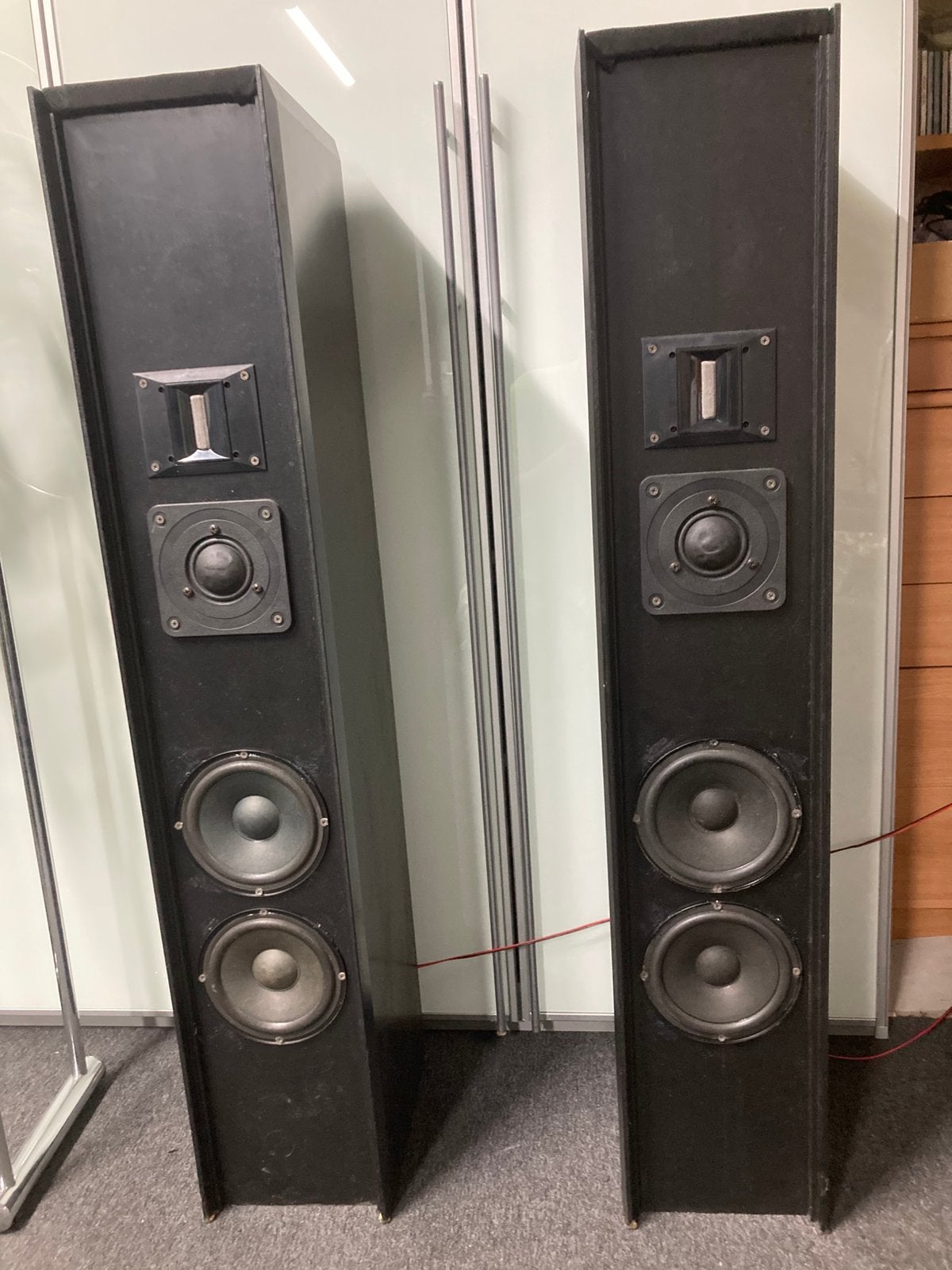 Pied Piper  zuil luidsprekers, Audio, Tv en Foto, Luidsprekers, Stereo speakers, Gebruikt, 60 tot 120 watt, Ophalen
