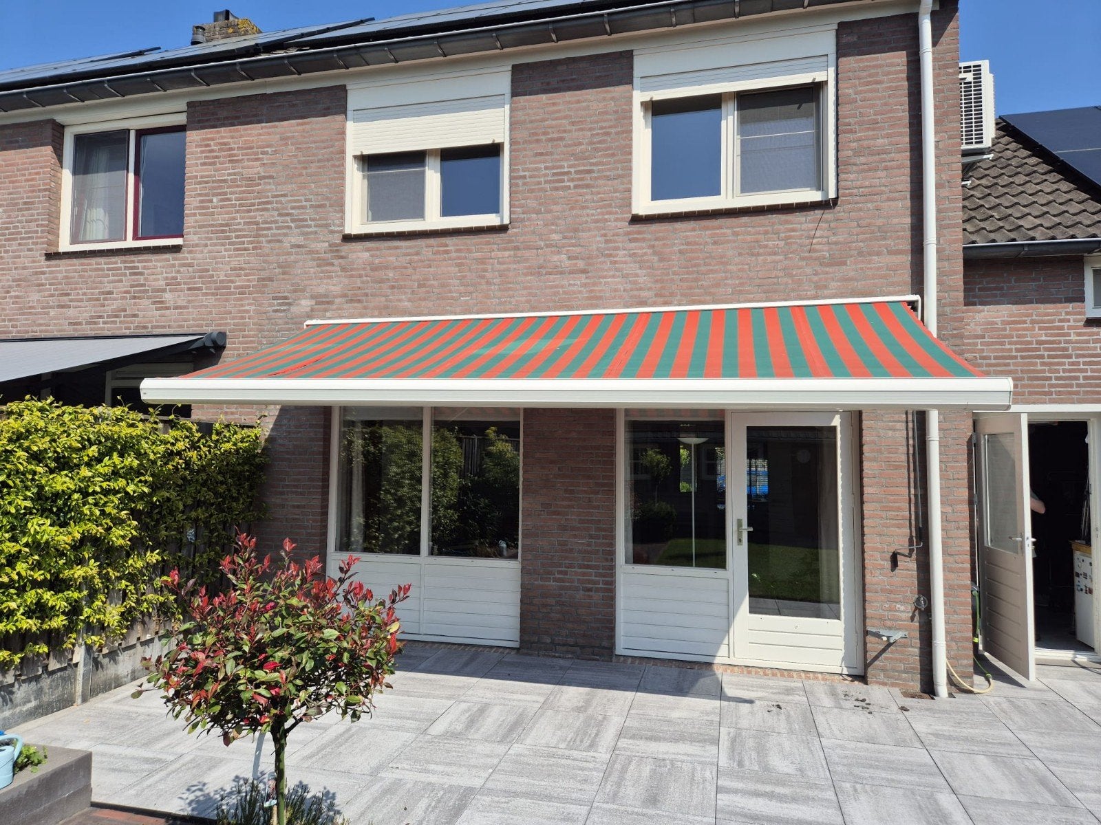 Zonnescherm, Tuin en Terras, Zonneschermen, 150 tot 300 cm, Ophalen, Gebruikt, Knikarmscherm