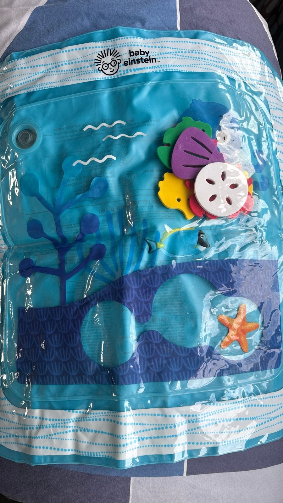 Baby Einstein Watermat Speelkleed - Zo goed als nieuw, Kinderen en Baby's, Ophalen of Verzenden, Zo goed als nieuw, Speelkleed