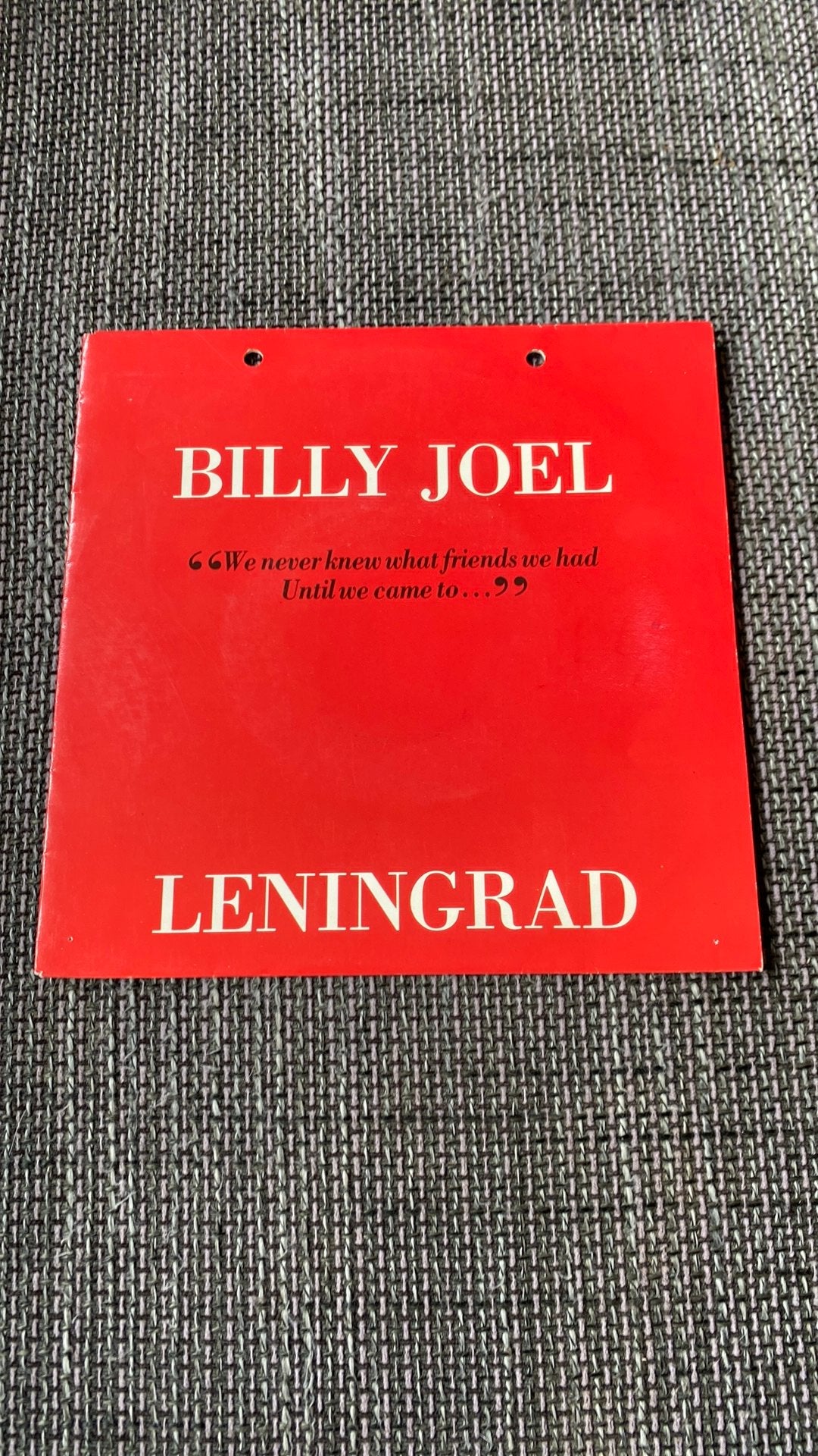 Vinyl single Billy Joel - Leningrad, Ophalen of Verzenden, Zo goed als nieuw, Pop