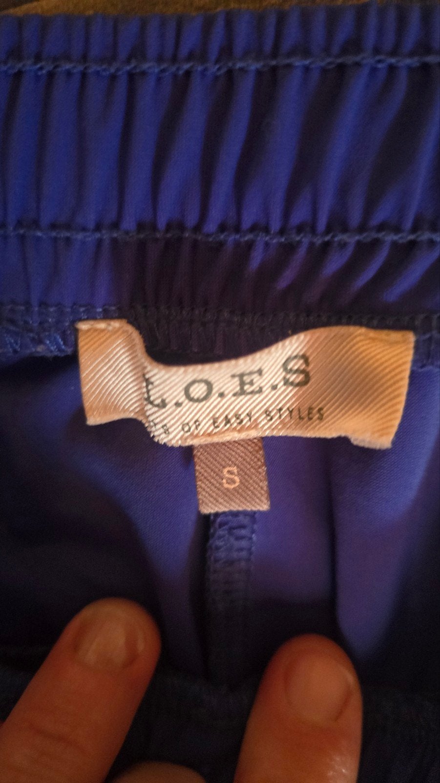 Broek studio anneloes, Kleding | Dames, Broeken en Pantalons, Maat 38/40 (M), Blauw, Ophalen of Verzenden, Zo goed als nieuw