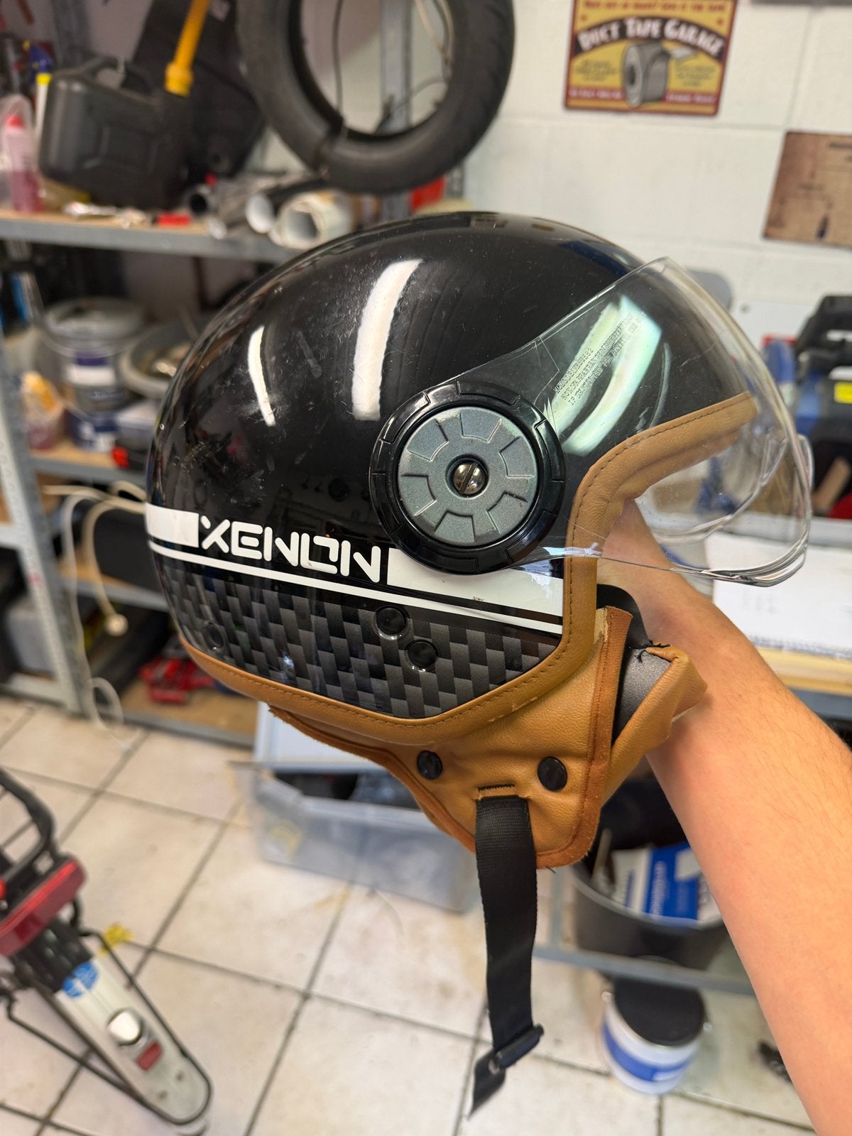 Xenon scooterhelm, Ophalen, Gebruikt, Small