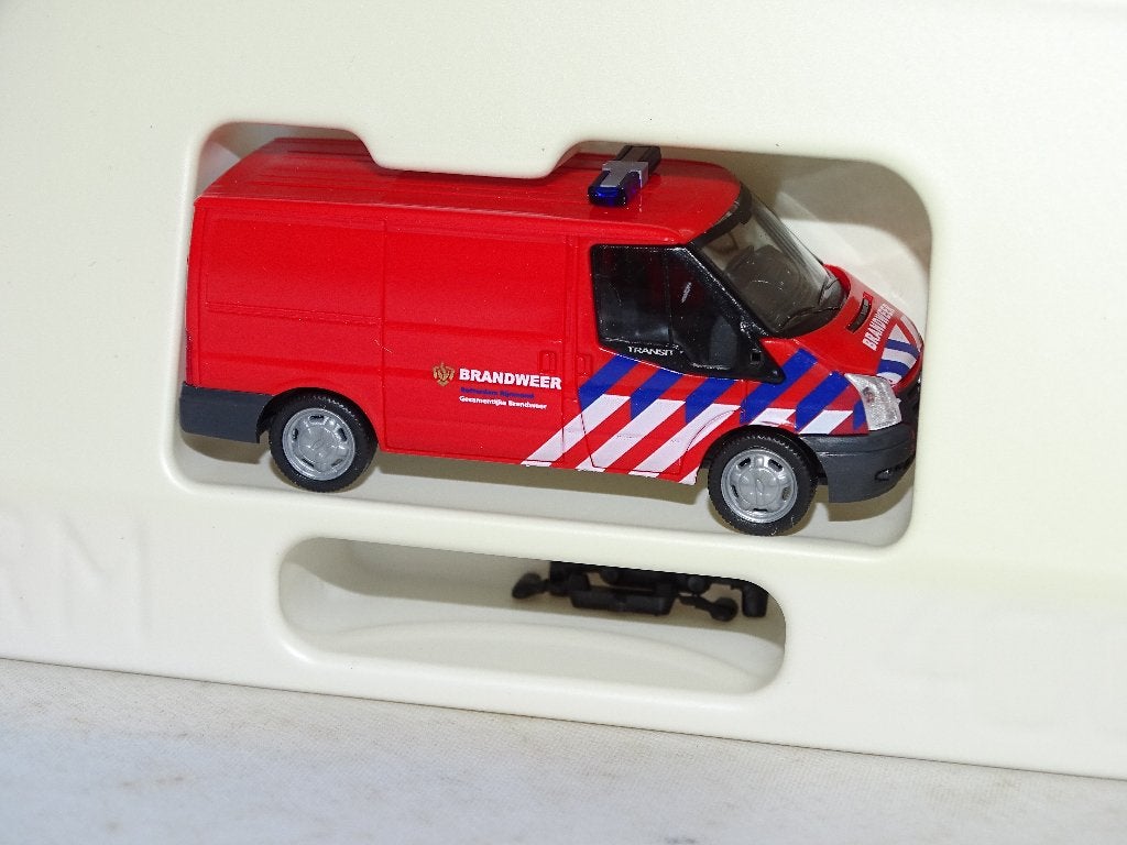 1/87 Rietze Ford Transit Brandweer, Ophalen of Verzenden, Nieuw, Auto, Rietze