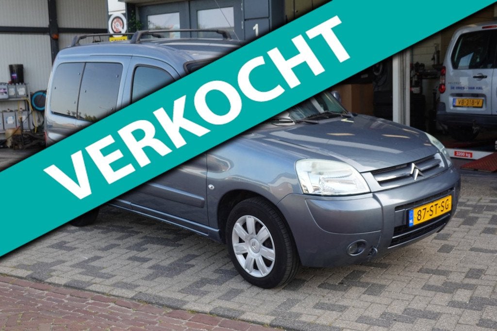 Citroen Berlingo 1.6i 16V M.sp. CoolT KEURIGE GOED ONDERHOUD, Gebruikt, Origineel Nederlands, Handgeschakeld, Euro 4