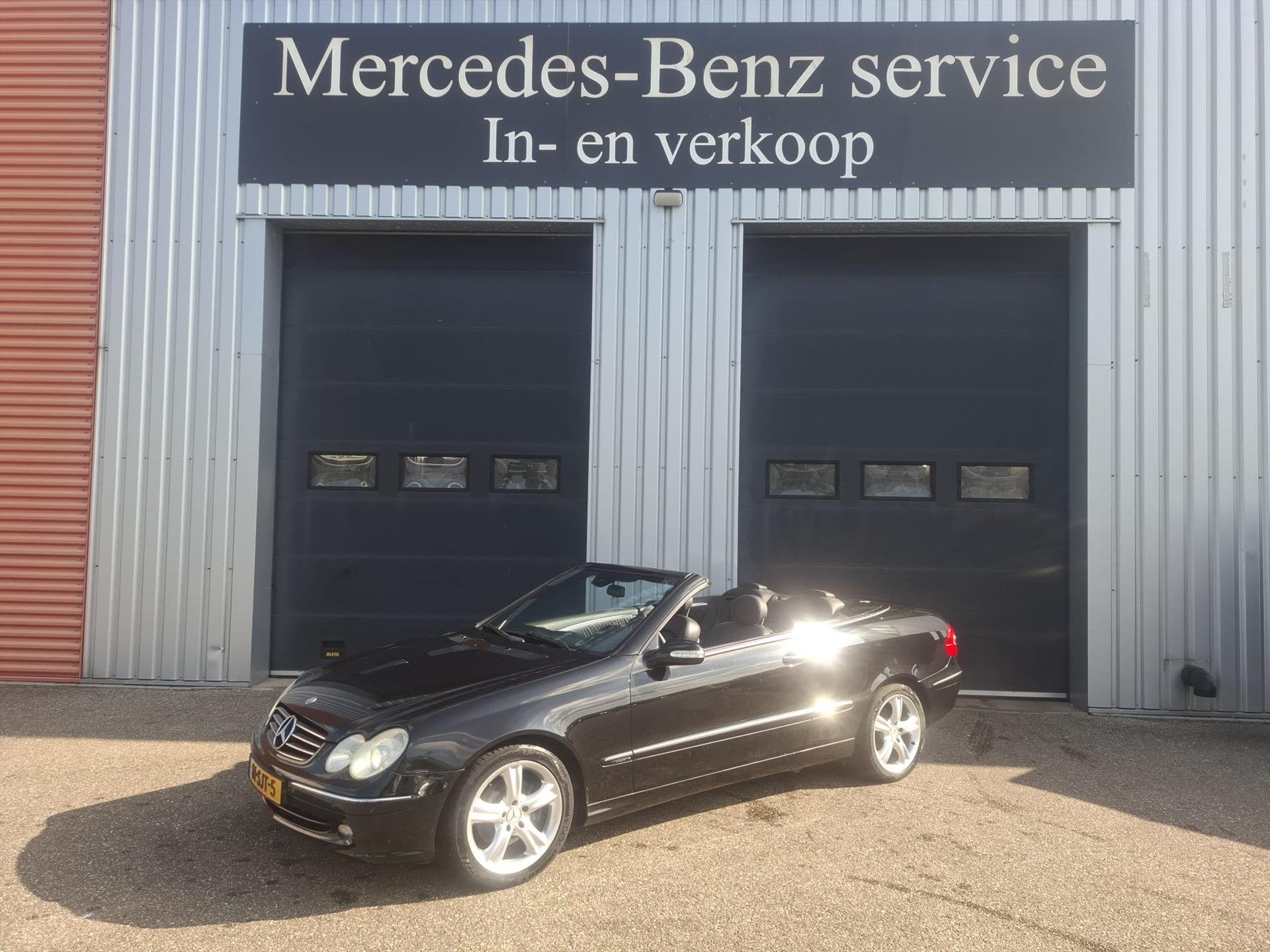 Mercedes CLK Cabrio 320, Auto's, Automaat, Gebruikt, Cabriolet, 4 stoelen