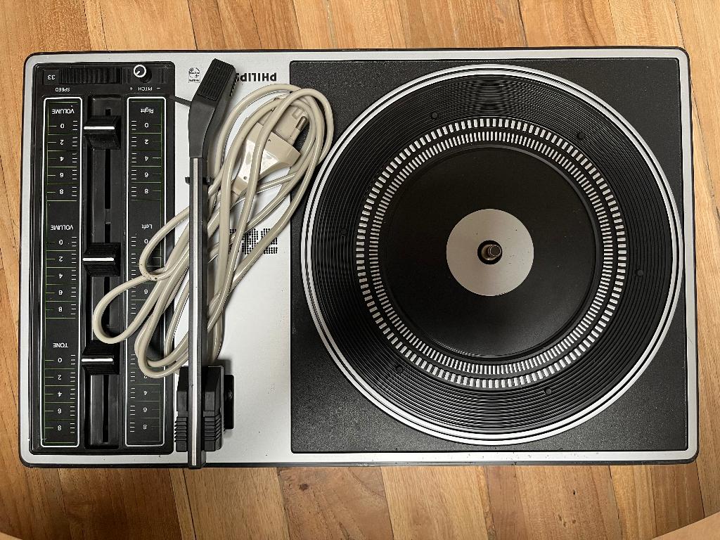 Vintage platenspeler - Philips, Ophalen, Gebruikt, Platenspeler, Philips