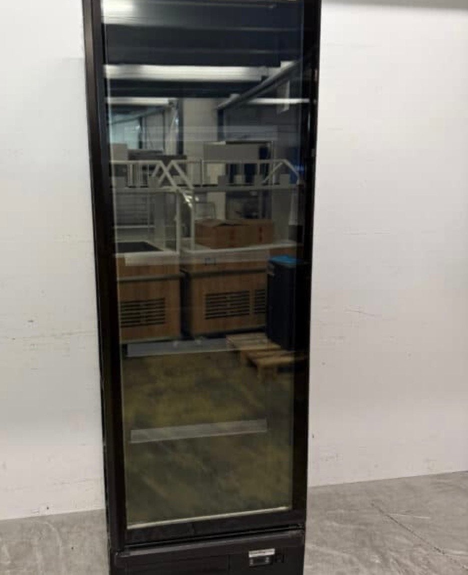 Glazen display vriezer, Ophalen, Gebruikt, 160 cm of meer