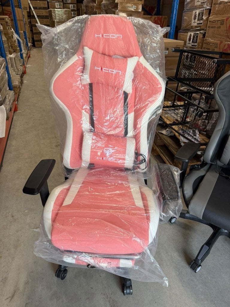 Gamestoel - Ergonomische Gamingstoel-Rose, Ophalen, Nieuw, Ergonomisch, Roze