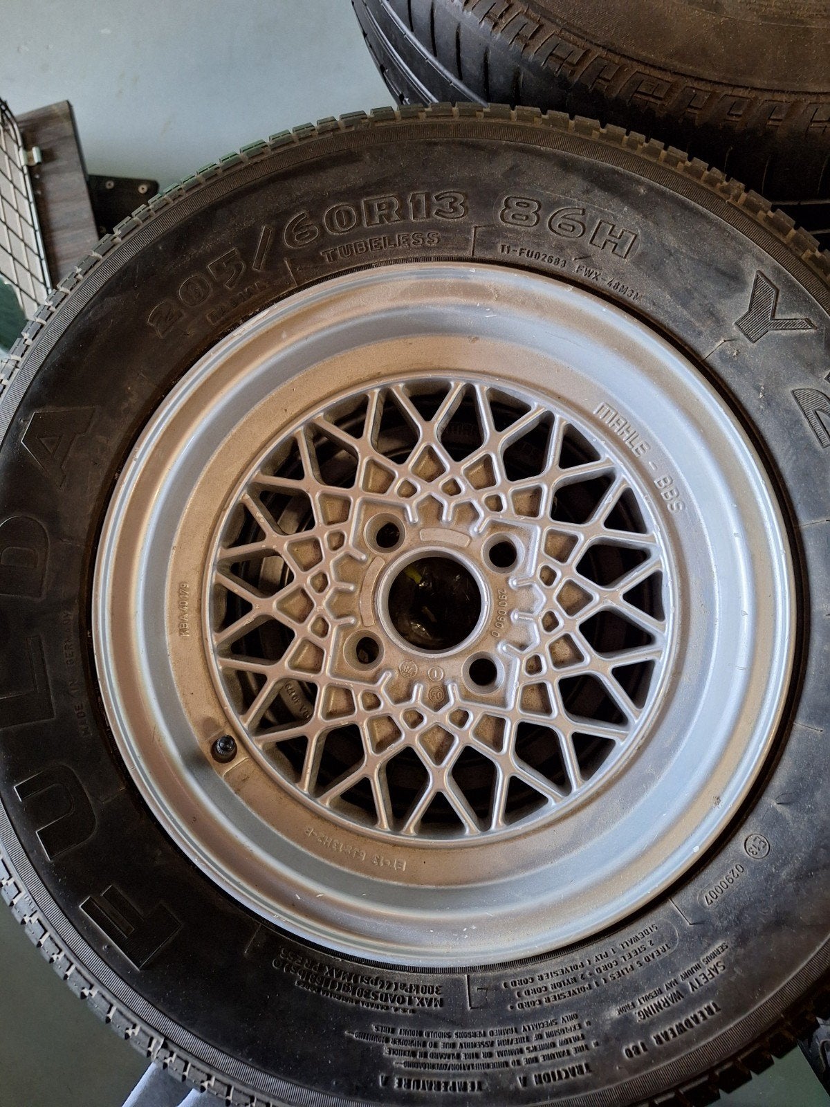 BBS Mahle origineel., Ophalen, Gebruikt, 13 inch, 205 mm