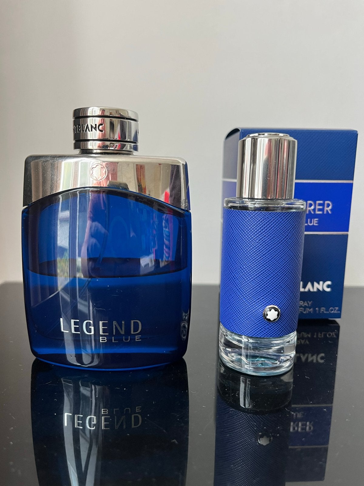 Montblanc Legend Blue & Explorer Ultra Blue, Ophalen of Verzenden, Gebruikt