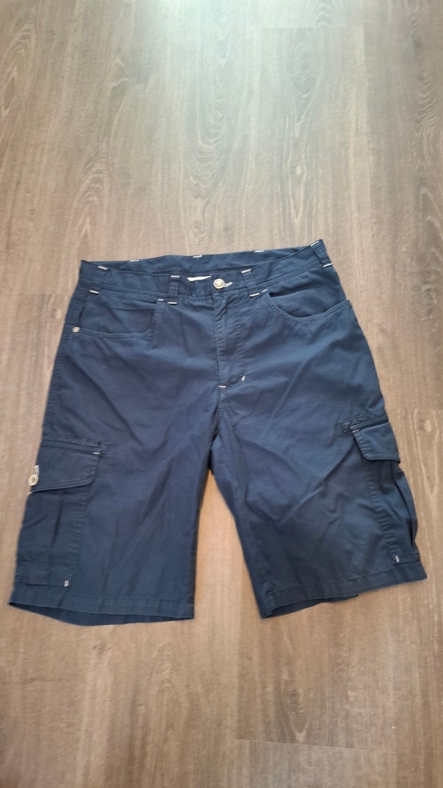 Donkerblauwe Bartlett cargo shorts - Maat 48, Bartlett, Ophalen of Verzenden, Gedragen, Maat 48/50 (M)