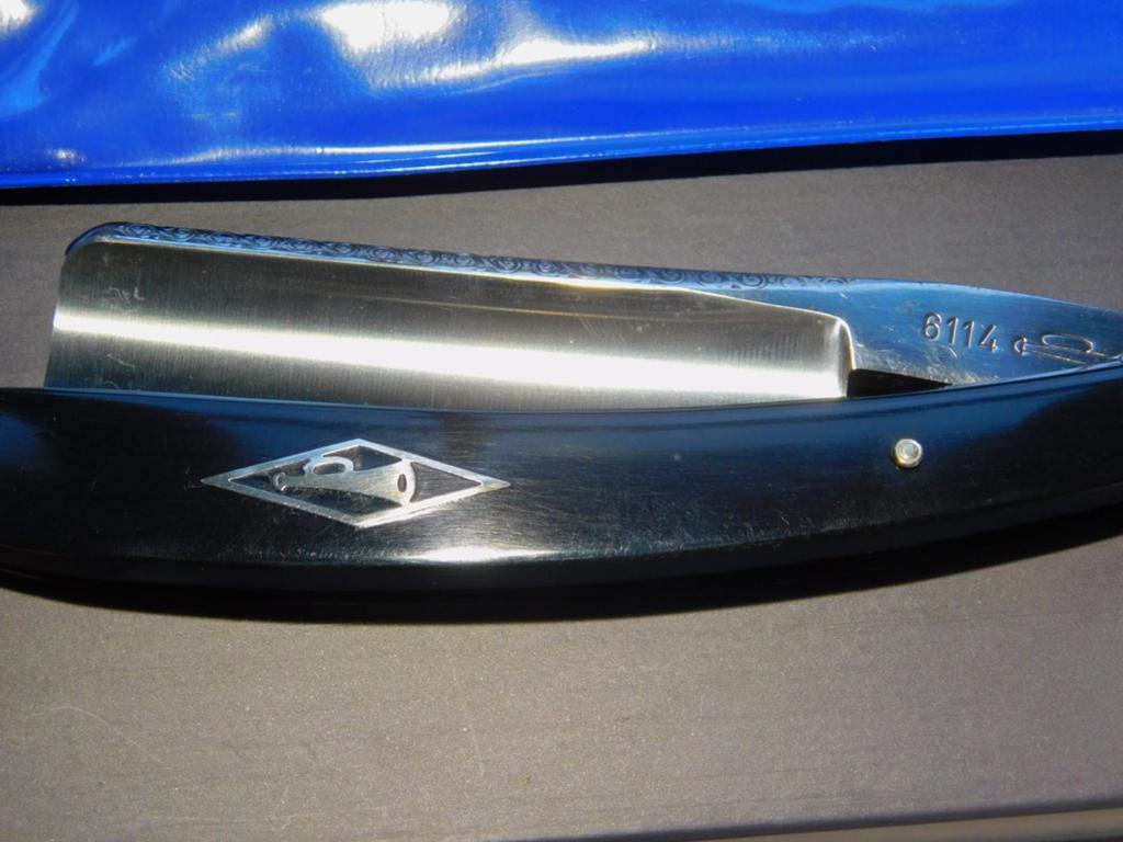 Vintage Open Scheermes Gebr. Weyersberg Solingen – Model 611, Antiek en Kunst, Ophalen of Verzenden