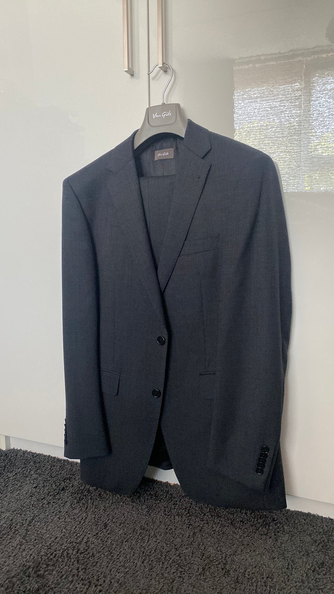 Nieuw kostuum van Gils maat 48 smal, Ophalen of Verzenden, Nieuw, Maat 48/50 (M), Blauw