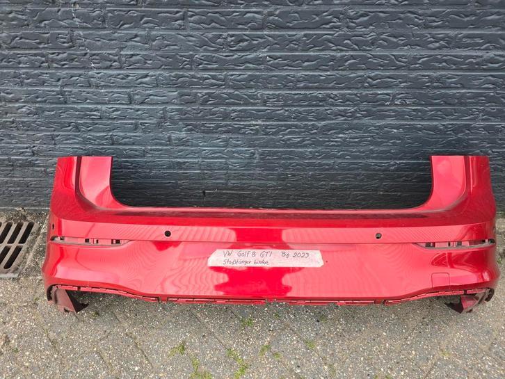 Achterbumper 4x pdc VW Golf 8 Gti/Gtd/R-line bj 2020-2024, Auto-onderdelen, Gebruikt, Volkswagen, Wolfsburg, Ophalen of Verzenden
