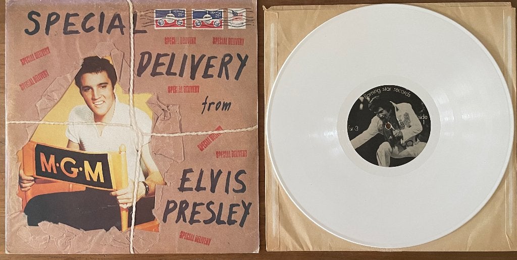 Elvis - Special Delivery From Elvis Presley - Wit Vinyl LP, LP, Zo goed als nieuw, Verzenden, Pop