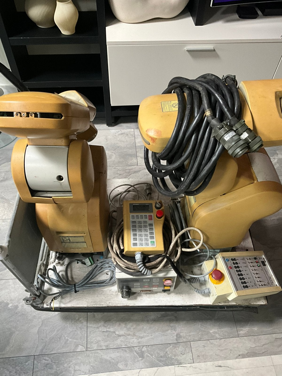Robotarm, Ophalen, Gebruikt