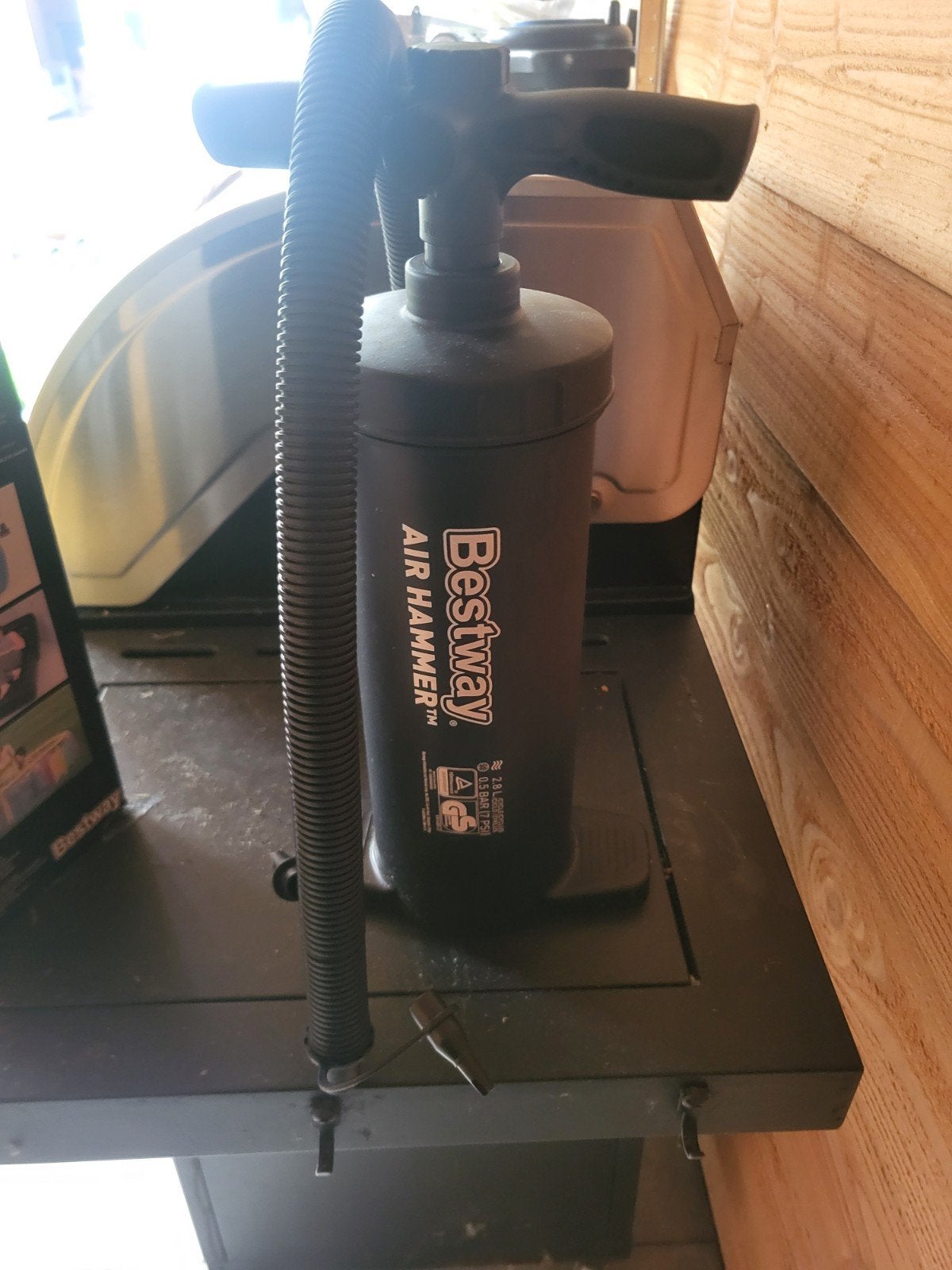 Bestway Air Hammer Opblaaspomp 37cm, Ophalen of Verzenden, Gebruikt, Handmatig